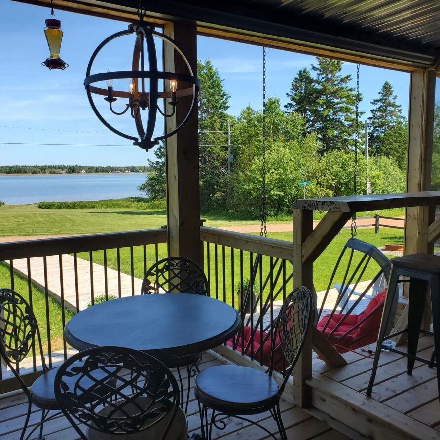 Bistro Table with Bar