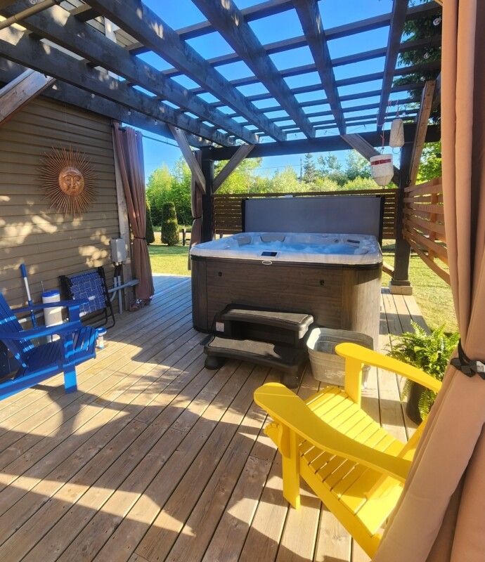Pergolas & Hot Tub